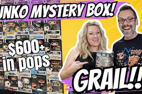 $195 FUNKO Pop MYSTERY BOX unboxing! BOOM LOOT!