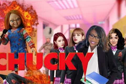 CHUCKY attacked celebrities at school (Cupcakke is teacher)
