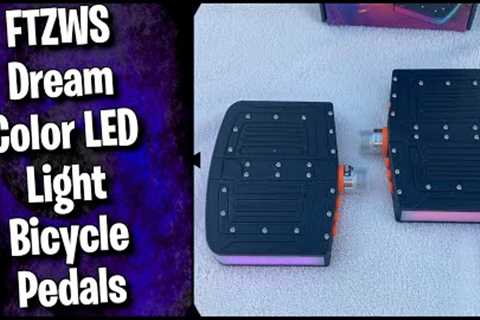 Ftzw Dream Color Led Light Bicycle Pedals || MumblesVideos Product Review
