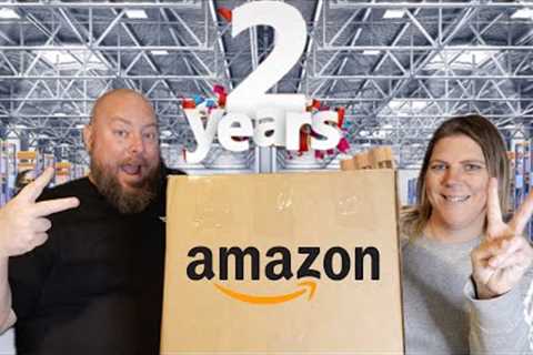 What's inside a 2 YEAR OLD Amazon Electronics Returns Mystery Box