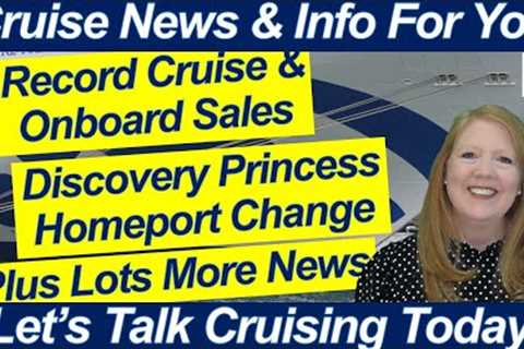 CRUISE NEWS! RCL EARNINGS CALL CELEBRITY ANNOUNCES LOYALTY CHANGES STORMS AFFECTING CRUISES