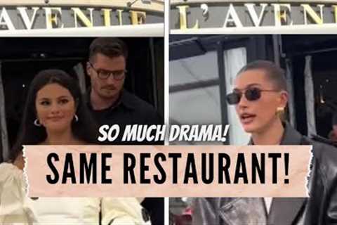 Selena Gomez and Hailey Bieber TOGETHER in Paris... SO MUCH DRAMA!