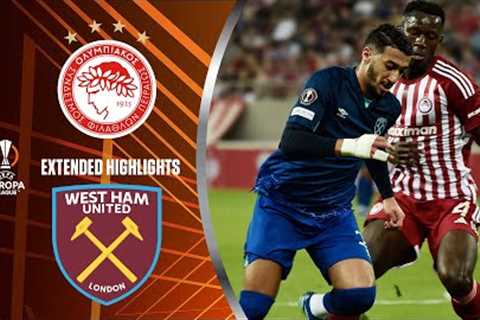 Olympiacos vs West Ham: Extended Highlights | UEL Group Stage MD 3 | CBS Sports Golazo