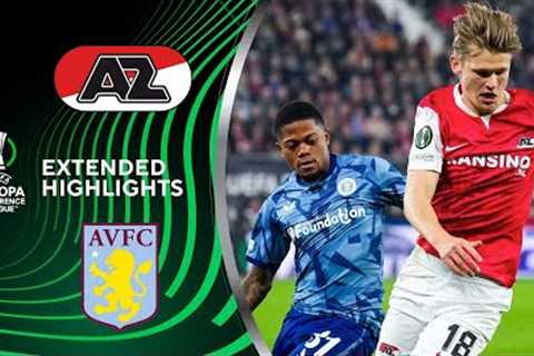 AZ Alkmaar vs. Aston Villa: Extended Highlights | UECL Group Stage MD 3 | CBS Sports Golazo - Europe