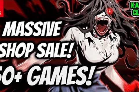 MASSIVE NEW Nintendo Switch Eshop Sale With 50+ AWESOME Games!