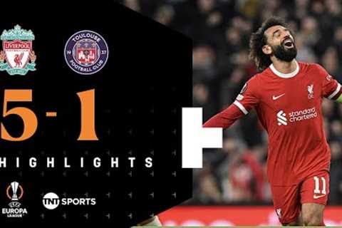 Record Breaker Salah!🙌 | Liverpool 5-1 Toulouse | Europa League Group Stage Highlights
