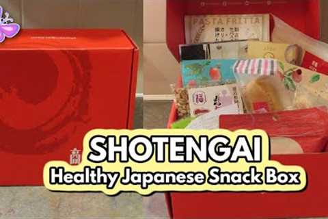 SHOTENGAI Healthy Japanese Snack Subscription Box Unboxing + Discount Code!