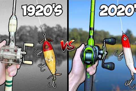 100 Year Old Topwater Lures vs Modern Topwater Lures