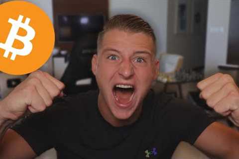 THIS BITCOIN PUMP IS JUST GETTING STARTED!!