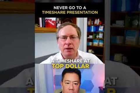Don't fall for the timeshare trap: Just say NO to high-pressure sales presentations #shorts