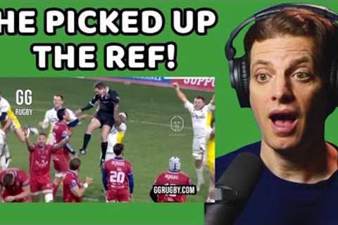 American Reacts to The Weirdest Rugby Moments Ever