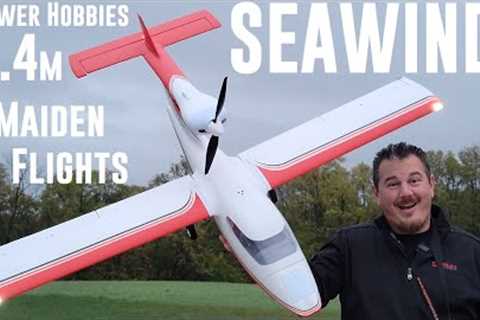 Tower Hobbies - Seawind -1.4m - Maiden Flights x2