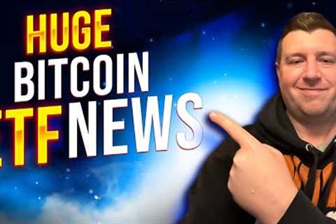 HUGE BITCOIN ETF NEWS! 📈 THIS CHANGES EVERYTHING!