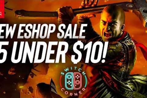 New Nintendo Switch ESHOP Sale Is Huge! 15 Under $10! Nintendo Switch ESHOP Deals