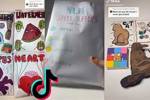 Blind Bag Paper ASMR ⭐️ Unboxing TikTok Compilation #53