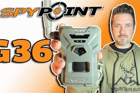 SpyPoint FLEX G-36 Cellular Trail Camera: 36 Megapixel Photos &amp; 1080p Videos with Improved..