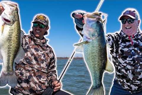 Dad's Magic Spinnerbait &amp; My NEW Lake PB! Pre Spawn Bass Fishing