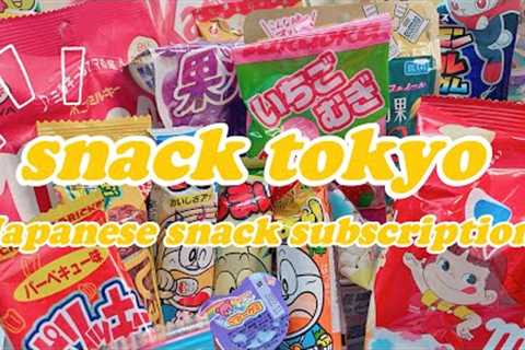 🍡 Snack Tokyo unboxing | Japanese snacks and treats #snacktokyo #unboxing #japanesesnacks