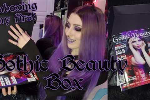 Unboxing Mystery Gothic Beauty Box | Gothic Beauty Magazine Subscription Box 54 from Zinetastic