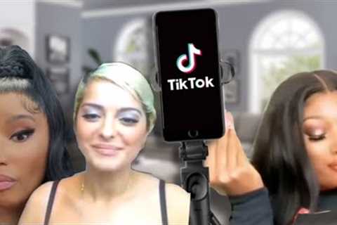 Celebs React to the NEWEST Tiktok Trends!!