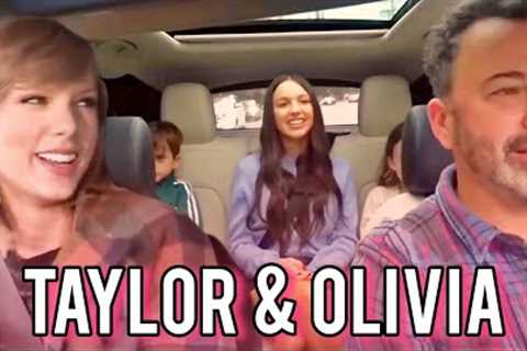 Taylor Swift and Olivia Rodrigo Carpool Karaoke