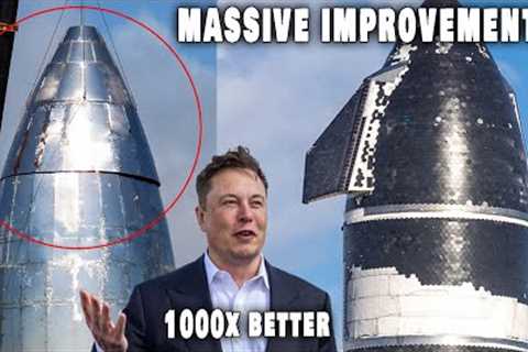 SpaceX Starship's Nosecone design change is unbelievable, unlike any others...