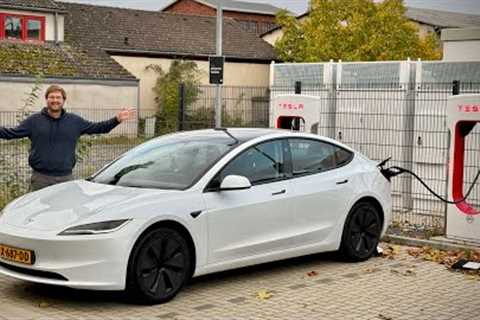 I Drive The New Tesla Model 3 Refresh For The First Time! Small Updates Make For A Totally New Car