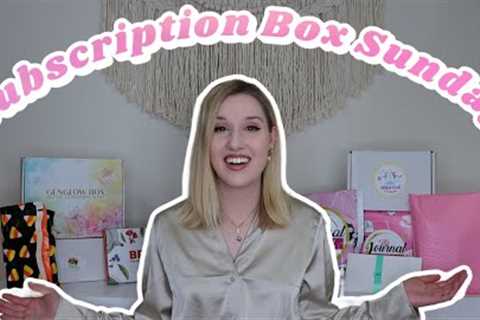 FALL, HALLOWEEN &amp; CHRISTMAS 😍 | Subscription Box Sunday | Vol. 5 October 2023