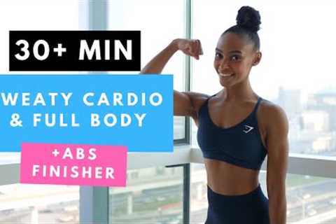 30 min Sweaty Cardio HIIT Workout | Bodyweight exercise