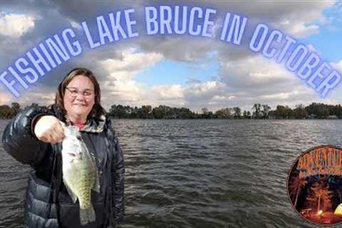 Fishing Lake Bruce in October