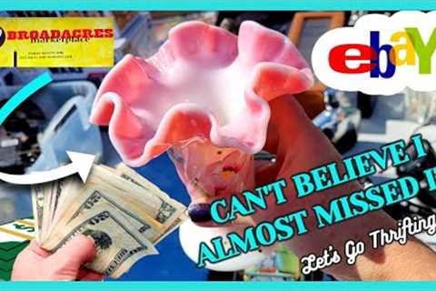 I ALMOST MISSED IT! / You dont find these at GOODWILL / THRIFT WITH ME / Share a THRIFTING PET PEEVE