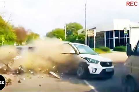 850 Shocking Moments Of Idiots In Cars Got Instant Karma! Best Of Week !