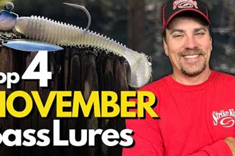 Top 4 November Lures - Watch Them Underwater
