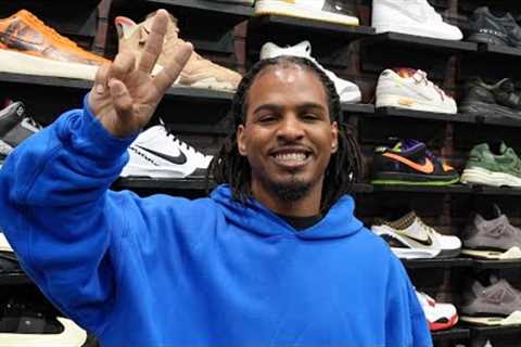 Keith Lee Goes Shopping For Sneakers With CoolKicks