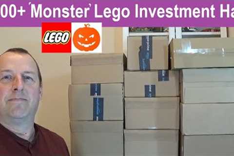 £900+ Monster Lego Investment Haul . Unboxing loads more online Lego orders
