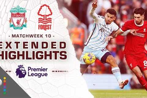 Liverpool v. Nottingham Forest | PREMIER LEAGUE HIGHLIGHTS | 10/29/2023 | NBC Sports