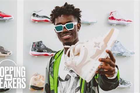 Yves Bissouma Goes Shopping for Sneakers at Kick Game