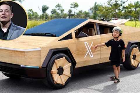 100 Days Building Tesla Cybertruck For Mr. Elon Musk