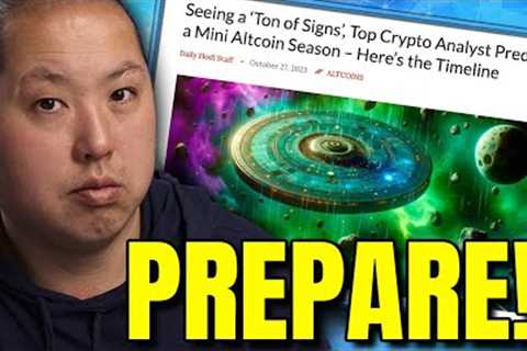 Is The Altcoin MEGA Rally Around The Corner?