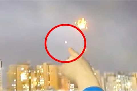 This Man Just Noticed Something In Gaza Following This Rocket But Can't Explain What Happened Next