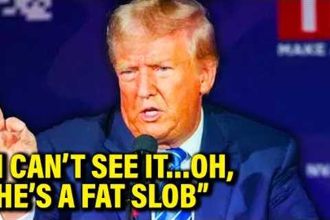 Trump UNABLE TO READ Speech, Starts WITNESS TAMPERING