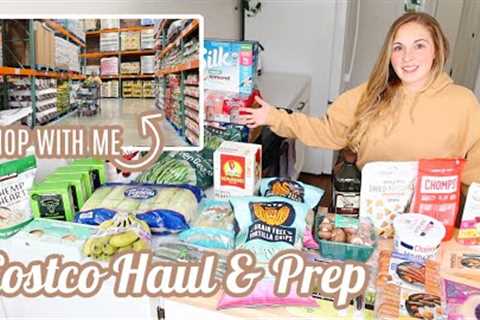 BULK FOOD COSTCO SHOP BUDGET MEAL PREP | FOOD STORAGE PANTRY TOUR CANNING RECIPES LARGE FAMILY MEALS