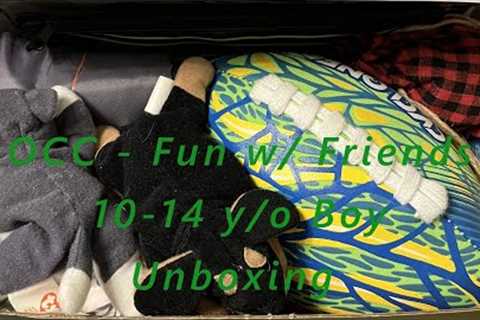 Operation Christmas Child -10-14 boy, Fun w/ Friends unboxing