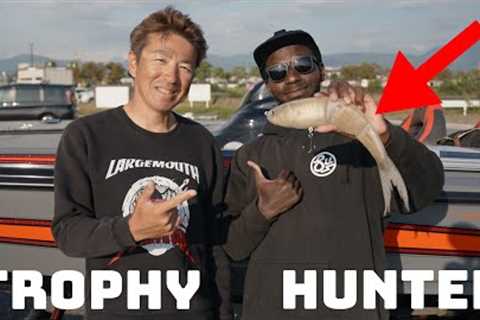 Fishing With One Of Japan's Best Trophy Hunters With GIANT Swimbaits!