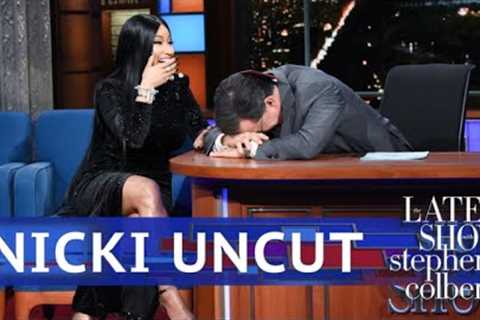 UNCUT: The Nicki Minaj Interview With Stephen Colbert