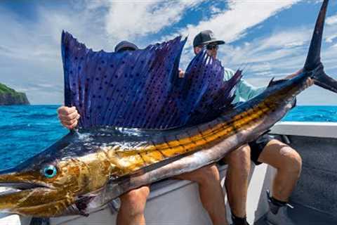MASSIVE Mexican Sailfish... Catch Clean Cook