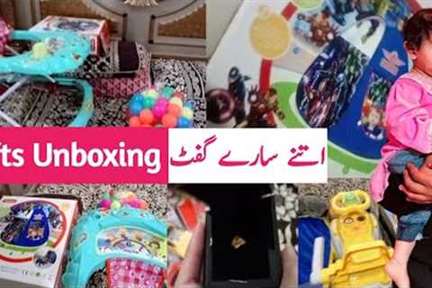 Unboxing Naira Birthday Presents || Itny zada gifts || Hinz Vlog ||