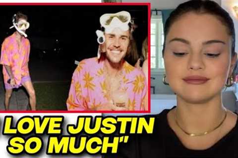 Selena Gomez REACTS To Justin Bieber SWEET FUNNY Halloween Costume