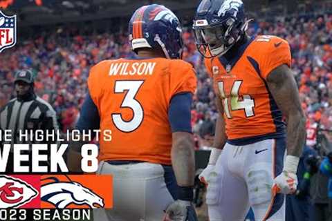 Kansas City Chiefs vs. Denver Broncos Game Highlights | NFL 2023 Week 8