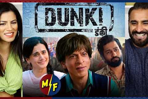 DUNKI Teaser Reaction! | Shah Rukh Khan | Rajkumar Hirani | Dunki Drop 1 Review